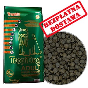 TROPIDOG ADULT SMALL BREEDS  8kg
