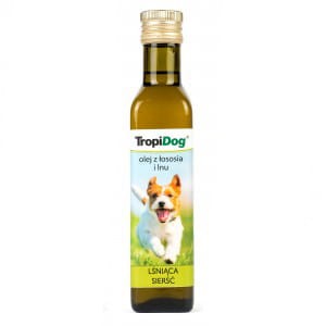 TROPIDOG OLEJ Z ŁOSOSIA I LNU 750ml